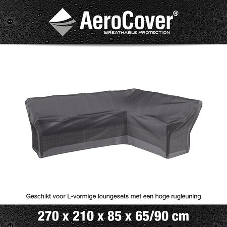 AeroCover Loungesethoes hoekset links 270 x 210 x 90 cm - afbeelding 3