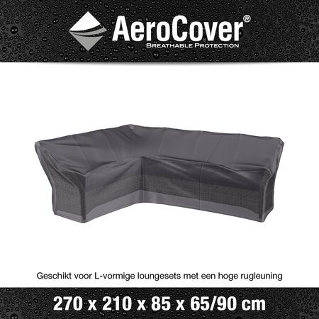 AeroCover Loungesethoes hoekset rechts 270 x 210 x 90 cm - afbeelding 3