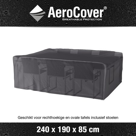 AeroCover Tuinsethoes 240 x 150 x 85 cm - afbeelding 2