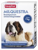 Beaphar Milquestra hond 5-75kg 4tabl