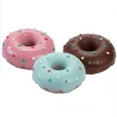 Beeztees Doggy Donuts - Hondenspeelgoed - Latex - Assorti - Dia. 12 cm