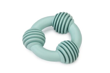Beeztees Puppy Dental Ring - Hondenspeelgoed - Groen - 8 cm