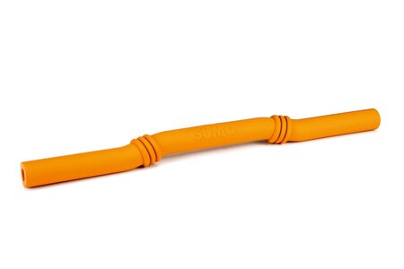 Beeztees Sumo Fit Stick - Hondenspeelgoed - Rubber - Oranje - 50 cm - afbeelding 1
