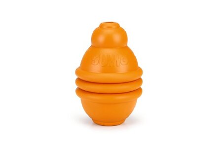 Beeztees Sumo Play - Hondenspeelgoed - Rubber - Oranje - L