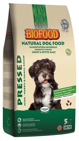 Biofood geperst mini/puppy 5kg