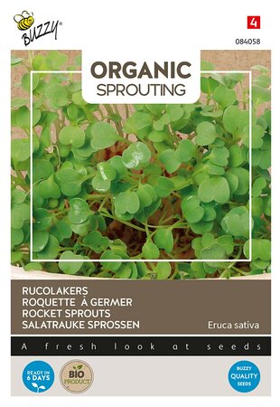 Buzzy® Organic Sprouting Rucolakers  (BIO) - afbeelding 1