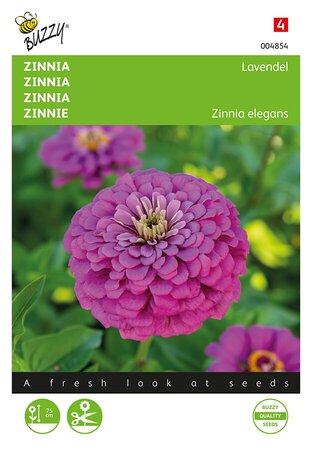 Buzzy® Zinnia Lavendel - afbeelding 1