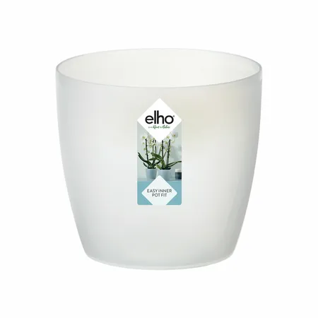 Elho Brussels Orchidee 12,5 - Transparant - Ø 13 x H 12 cm - Binnen - 100% gerecycled - afbeelding 1