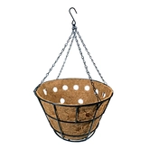 Hanging basket met inleg d50cm