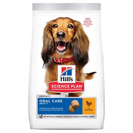 Hills canine adult medium oral care chicken 2kg