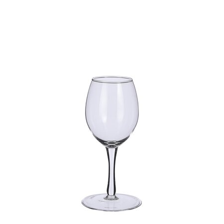 Joulz decoratie wijnglas glas - h33xd17cm