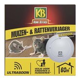 KB Muizenverjager en Rattenverjager Ultrasoon 60m² - afbeelding 1