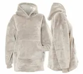 Kids oversized hoodie 75x63cm chateau grey