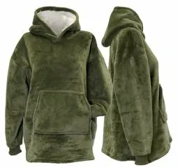 Kids oversized hoodie 75x63cm deep green