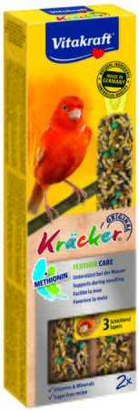 Kräcker Original kanarie met Feather Care