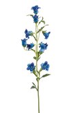 Kunstbloem Campanula spray blauw 88cm