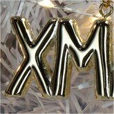 Ornament XMAS Polyresin Gold 7.3cm - afbeelding 4