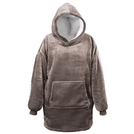 Oversized Hoodie 70x50x87cm taupe