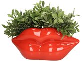 Planter Lips Polyresin Red 37.3x14.2x17cm - afbeelding 3
