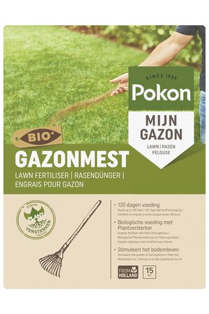 Pokon Bio Gazonmest 15m2 - afbeelding 1