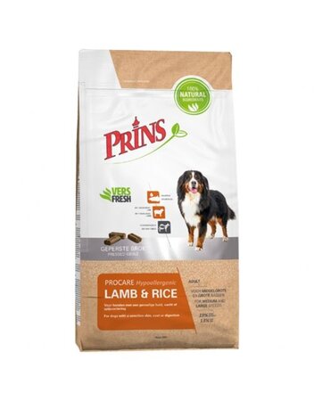 Prins ProCare hypoallergic lamb&rice 3kg