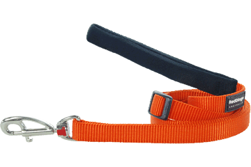 RD  Hondenleiband Oranje-M 20mmx1,8m