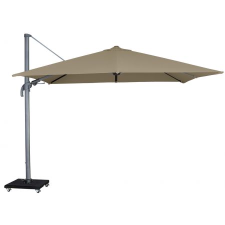 Royal Seasons Zweefparasol Recharger T² 300x300 Taupe - afbeelding 1