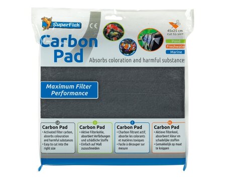 Superfish carbon pad 45x25 cm