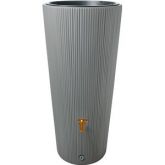 Vaso design regenton antraciet 220 liter - afbeelding 1