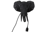 Wandlamp olifant E27 Orwell zwart
