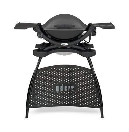 Weber® Q® 1400 Elektrische barbecue Dark Grey - afbeelding 1