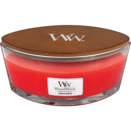 WoodWick Crimson Berries Ellipse Candle