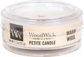 WoodWick Warm Wool Petite Candle